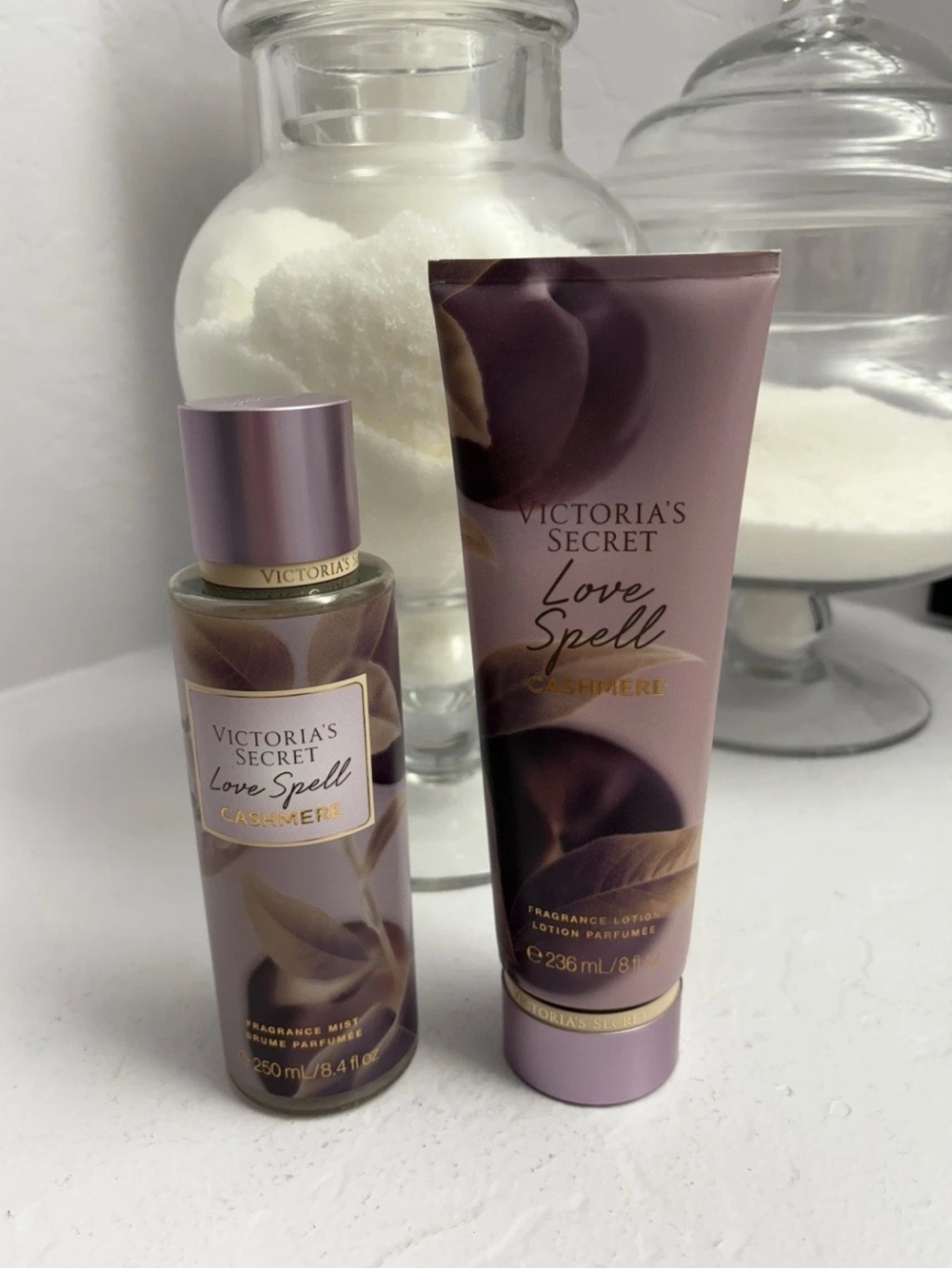 Victoria’s Secret LOVE SPELL Cashmere Fragrance Mist & Body Lotion Set  NWT